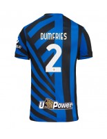 Inter Milan Denzel Dumfries #2 Domácí Dres 2024-25 Krátký Rukáv